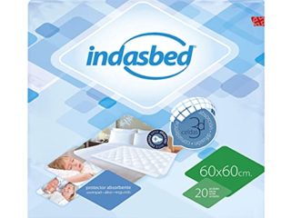 Indasbed Protector Cama, 60 x 60 cm - 20 Unidades