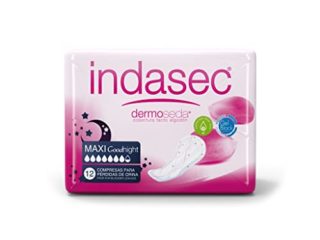 Indasec Dermoseda Maxi Night, 12 unidades