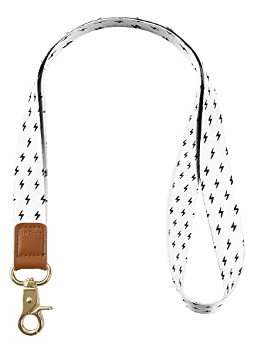 INNObeta Correa para el Cuello con La Impresión a Doble Cara en Color Lanyard, Ideal para Teléfono Móvil, Acreditaciones(Relámpago)