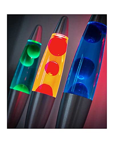 InnovaGoods Magma Lámpara de Lava, Rojo