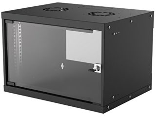 Intellinet 714143 48,26 cm (19 Pulgadas) montado en la Pared Basic Line 6 HE 353 (H) X 540 (B) X 400 (T) mm Flat Pack Clase de protección IP20 Negro