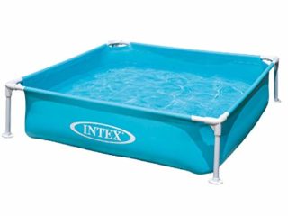 Intex 57173NP - Piscina desmontable mini small frame 122 x 122 x 30 cm, 337 litros