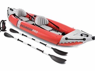 Intex 68309 - Kayak hinchable INTEX K2 Excursion Pro 2 remos + hinchador