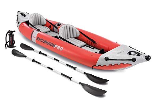 Intex 68309 - Kayak hinchable INTEX K2 Excursion Pro 2 remos + hinchador