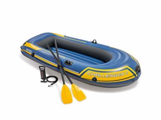 Intex 68367NP - Barca hinchable Challenger 2 con remos 236 x 114 x 41 cm