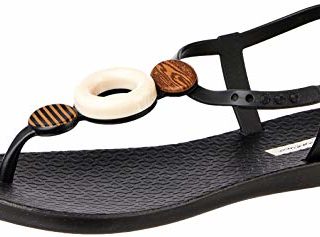 Ipanema Class Modern Fem, Sandalias Mujer, Black Beige, 38 EU