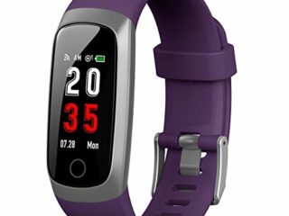 iPosible Pulsera Actividad, Reloj Inteligente Mujer Hombre con Pulsómetro Presión Arterial Pulsera Inteligente con Cronómetro Pulsera Podómetro Impermeable IP67 para Android iOS(24 Meses Garantía)