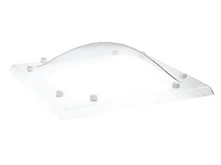 Ironlux - Cúpula para Claraboya techo de Metacrilato Cuadrada transparente - Tragaluz - 54x54 cm - Excelente paso de luz - Aislante acústico y térmico
