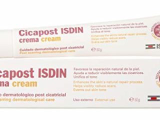 ISDIN Cicapost Crema Cicatrizante, Crema con Rosa Mosqueta Para la Reparación de Cicatrices, 50 gr