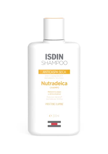 Isdin Nutradeica Champú Anticaspa Seca, Reduce la caspa y Alivia el Picor del Cuero Cabelludo 1 x 200ml