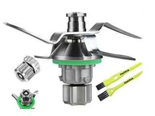 Italdos - Juego de cuchillos de cuchilla para Vorwerk Thermomix Bimby TM6 TM 6 en acero inoxidable mezclador de repuesto para robot cocina
