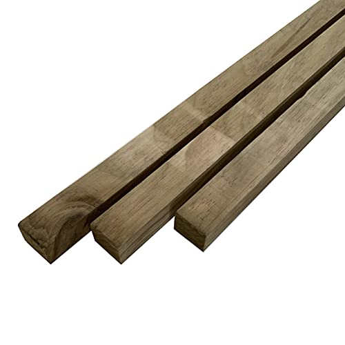 IVERICO® - Listones/Rastreles de Madera de Pino, Tratados en AutoClave, para Uso en Exteriores. Largo 240cm. (10, Sección 40x30mm)