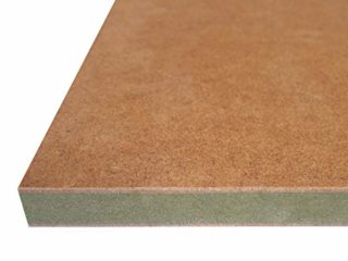 IVERICO® - Tablero de Madera, MDF/DM, Hidrófugo. Corte a Medida: (Grosor 30mm, 120 x 80 cm)