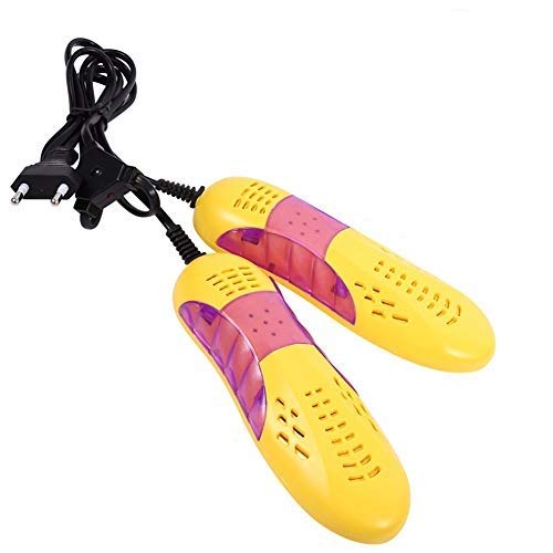 iwobi Zapatos Calentador, Secador de Botas eléctrico, Portátil UV Botas Eléctricas Secador de Zapatos/Botas, Deshumidificador (Color de Rosa)