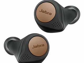 Jabra Elite Active 75t Amazon Edition Auriculares deportivos inalámbricos con Cancelación Activa de Ruido y batería de larga duración para llamadas y música , Negro Cobre