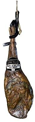 Jamon 100% Iberico de Bellota | Pata Negra | Huelva | 4kg | Paleta Iberica Gourmet | Paleta de Bellota