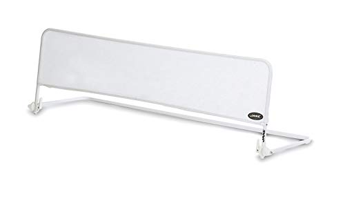 Jané Barrera de Cama Abatible Básica, en Color Blanco, Largo 110 cm (Paquete de 1), Compatible con Cama Convencional y Plegatín