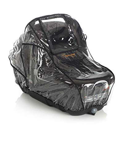 Jané Burbuja de Lluvia para Capazo, Universal, Transparente, con Bolsa de Transporte, Ventana Central