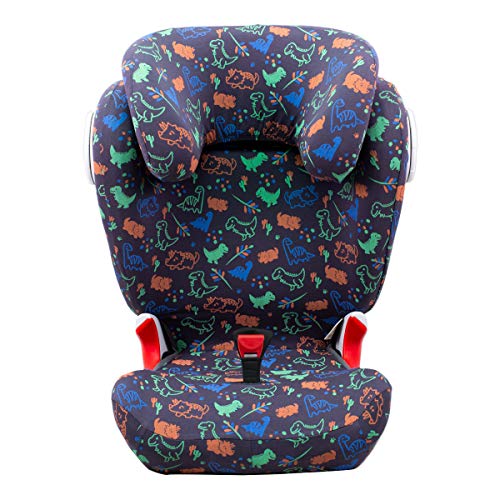 JANABEBE Funda para Romer Kidfix II XP SICT (CON OJAL, HAPPY DINO)