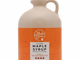 Jarabe de arce Grado A (Very dark, Strong taste) - 1,89 litros (2,5 Kg) - Miel de arce - Sirope de Arce - Original maple syrup
