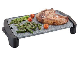 Jata GR558 Plancha de Asar Muy Resistente al Rayado y Antiadherente Libre de PFOA Medidas 46 x 28 cm 2500 W Fabricada en España