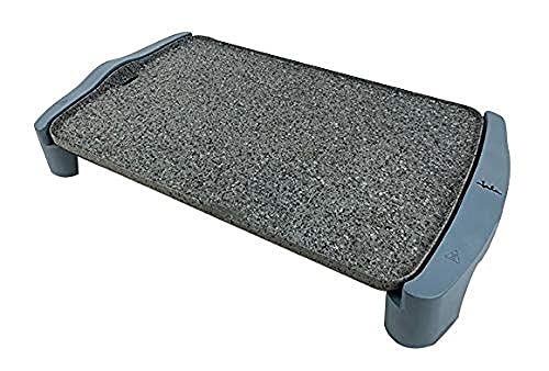JATA GR600AM - Plancha de asar antiadherente y muy resistente al rayado. 2.500 W. Medidas: 46 x 28 cm. Fabricada en España. Fácil limpieza. Resistencia M Magic: calor uniforme por toda la superficie