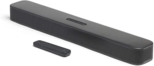 JBL Bar 2.0 All-in-One - Barra de sonido compacta con canales Bluetooth, con Dolby Digital integrado, sonido envolvente JBL y graves profundos, con conexión HDMI ARC o cable óptico