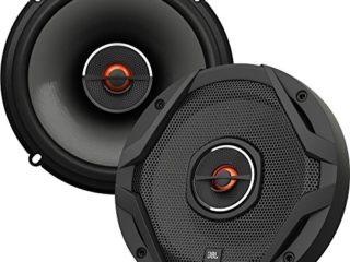 JBL GX602 Juego de altavoces coche de 2 vías de Harman Kardon - Sistema Echo Auto de 180 vatios Altavoz para Coche de 16 - 17 cm | 6-1/2" pulgadas