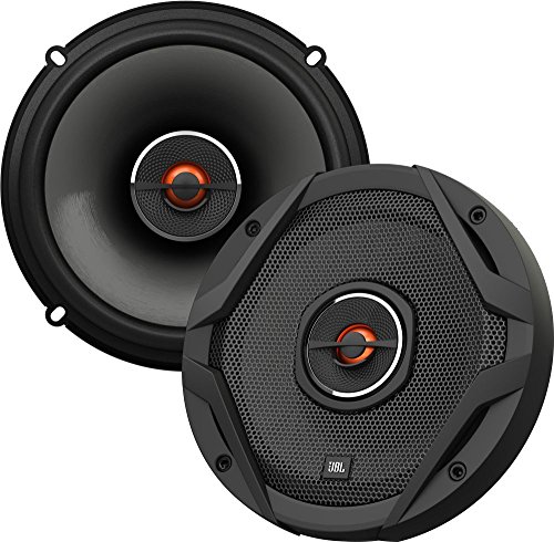JBL GX602 Juego de altavoces coche de 2 vías de Harman Kardon - Sistema Echo Auto de 180 vatios Altavoz para Coche de 16 - 17 cm | 6-1/2" pulgadas