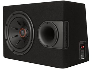 JBL S2-1224SS Caja Subwoofer Coche - Recinto de Bajo de 12 Pulgadas Harman Kardon de 1100 vatios - Bombo Coche con carcasa pasiva con puerto Slipstream - 12" | 30 cm | 300 mm
