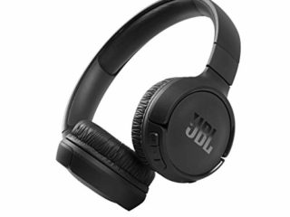 JBL TUNE 510BT – Auriculares inalámbricos on-ear con tecnología Bluetooth, ligeros, cómodos y plegables, hasta 40h de batería, Siri y Asistente de Google, con conexión multipunto, negro
