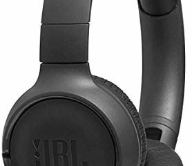 JBL Tune500BT – Auriculares supraaurales inalámbricos con conexiones multipunto y asistente de voz Google now o Siri – Batería de 16h – Negro