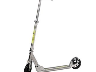 JD Bug MS506 - Patinete, Color Plateado y Negro