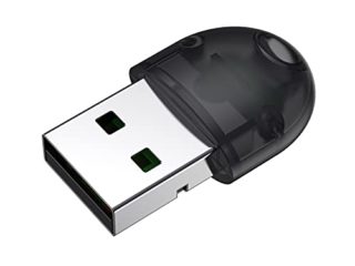 JeoPoom Adaptador Bluetooth 5.0, Bluetooth USB PC Bluetooth Transmisor y Receptor para PC con Windows 7/8/8.1/10, Compatible con Auriculares, Altavoces, Teclados, Ratónes