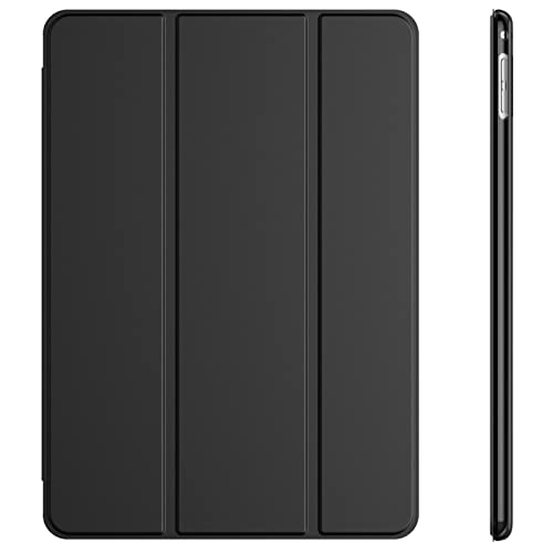 JETech Funda Compatible con iPad Air 2, Carcasa con Soporte Función, Auto-Sueño/Estela (Negro)