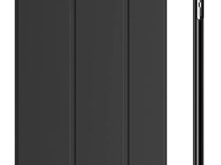 JETech Funda para iPad 10,2 Pulgadas (2021/2020/2019 Modelo, 9.ª/8.ª/ 7.ª Generación), Carcasa con Auto-Sueño/Estela (Negro)