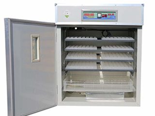 JHKGY Incubadoras Automáticas Digitales con Giro De Huevo,Incubadora Compacta De Laboratorio Microbiológico,88-880 Huevos De Gallina,Pollo Pato Ganso Codorniz Aves Huevos Fértiles para Incubar,440Egg