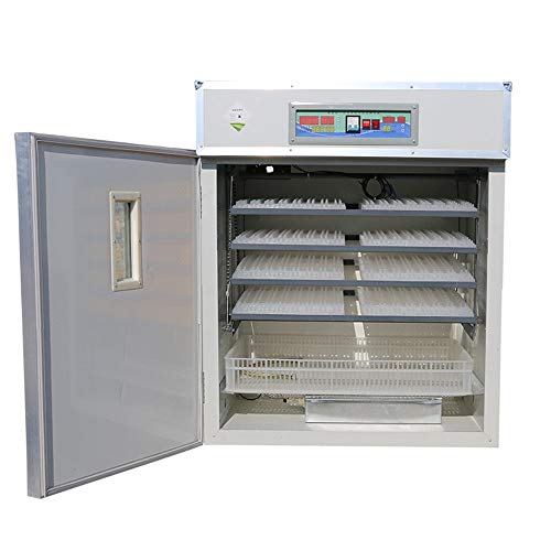 JHKGY Incubadoras Automáticas Digitales con Giro De Huevo,Incubadora Compacta De Laboratorio Microbiológico,88-880 Huevos De Gallina,Pollo Pato Ganso Codorniz Aves Huevos Fértiles para Incubar,440Egg