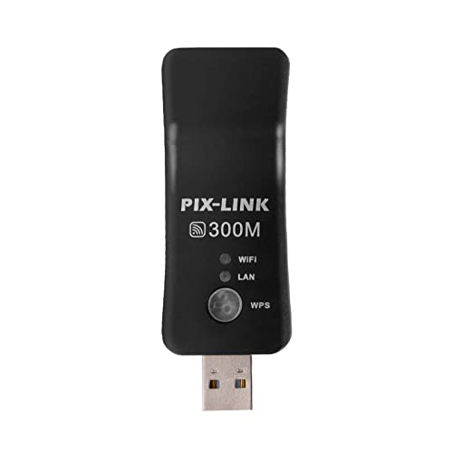 JIEMEIMEI Receptor Dongle, TV USB WiFi Adaptador Dongle Dongle 300mbps Receptor Inalámbrico Universal Rj45 WPS para Samsung LG Sony Smart TV