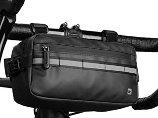 JINGRU Bolsa de Manillar de Bicicleta Bolsa de viga Delantera de Bicicleta Bolsa de Hombro Multifuncional Bolsa de Cintura Bolsa de Crossbody Bolsa de Bicicleta