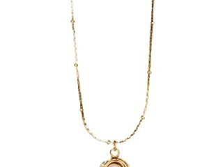 JJ yyds French Light Luxury Retro Niche Design Perla Shell Ball Cadena Temperamento Barroco Baroque Collar Cadena de clavícula (Color : White)
