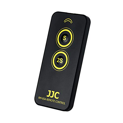 JJC Infrarrojos Mando a Distancia para Canon EOS Digitales Réflex Cámaras Reemplazo de Canon RC-1, RC-5, RC-6 [Ver Descripción para Compatibilidad Cámaras]