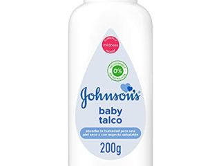Johnson's Baby Talco suave para pieles sensibles y uso diario - 1 x 200 gr