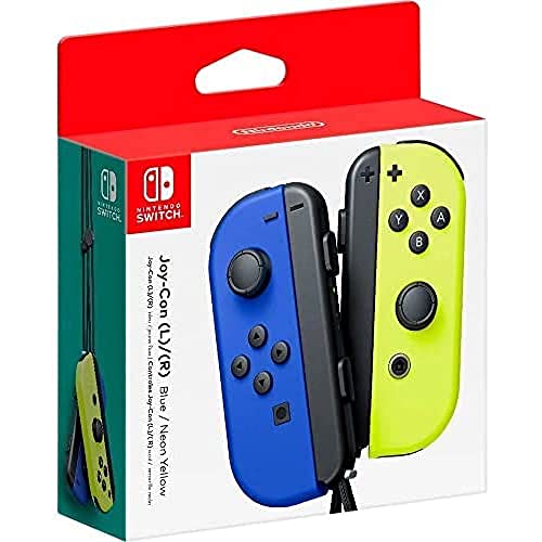 Joy-Con (set Izda/Dcha) Azul / Amarillo Neón