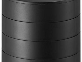 Joyero Tower con 4 Niveles, Color Negro