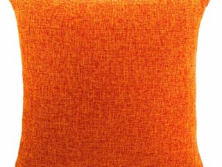 JT Fundas De Cojines Algodón de Lino Almohada Caso de la Cubierta del Amortiguador Cojines Decorativos Sofá Coche Cama diseño geométrico Fundas Cojines 70x70cm Naranja