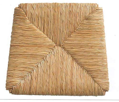 Juego de asientos de paja para asiento de repuesto y marco de asiento para sillas de paja o silla de comedor, tienda de campaña, varios modelos y almohadillas de regalo (1, marco de paja [modelo 996])