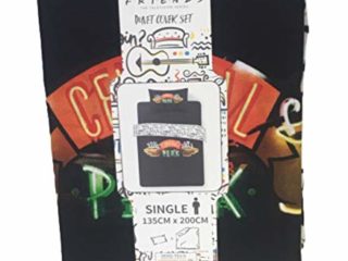 Juego de funda de edredón reversible con fundas de almohada de Primark Friends Central Perk, tamaño individual y doble, suelto
