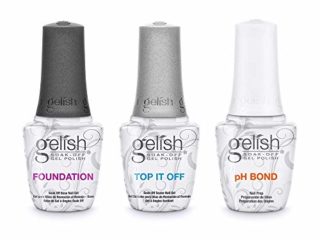 Juego de manicura con capa superior, base y sellador de pH, de Harmony Gelish