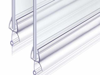 Junta Para Mampara de Ducha 2x100cm Revspoir se Ajusta Perfectamente a la Puerta de Vidrio de Goma Mampara Ducha 6 mm Fácil Montaje